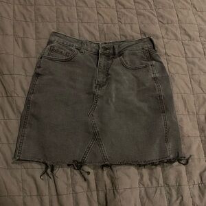 Old Navy Black Jean Skirt